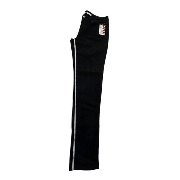 Bongo Y2K Skinny Jeans Mid Rise Black Wash HT01 Sears Juniors Size 11 NWT - Picture 16 of 16